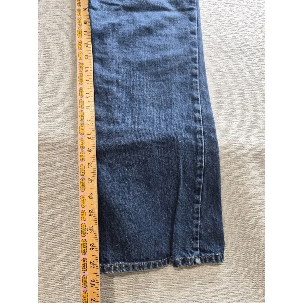 Vintage Levi's Orange Tab Jeans Womens 34x28 Blue Denim Medium Wash Bootcut Leg